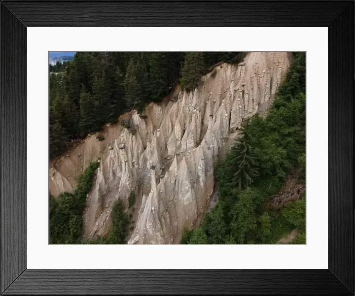 Framed Print : Italian pyramids in Perca, Italy Framed Print : Italian pyramids in Perca, Italy