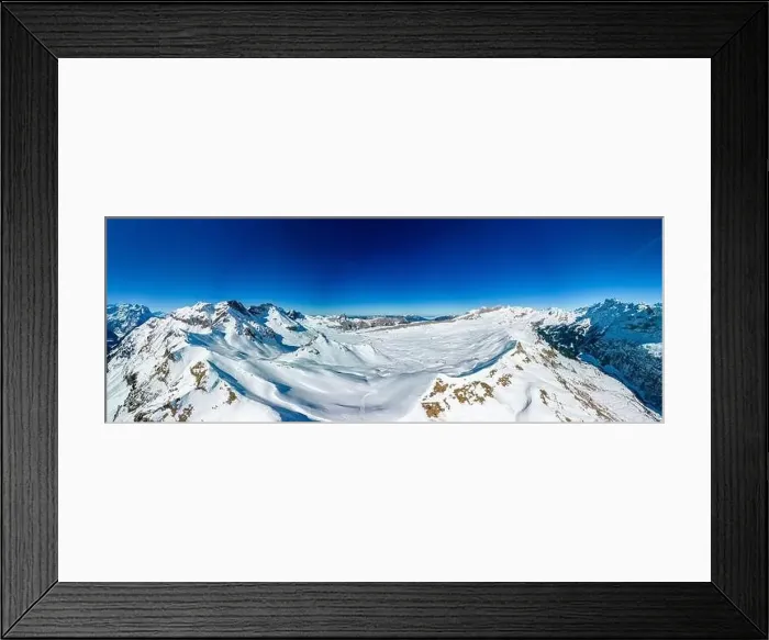 Framed Print : Ski slopes and mountains, Melchsee-Frutt mountain resort village, Switzerland in winter Framed Print : Ski slopes and mountains, Melchsee-Frutt mountain resort village, Switzerland in winter