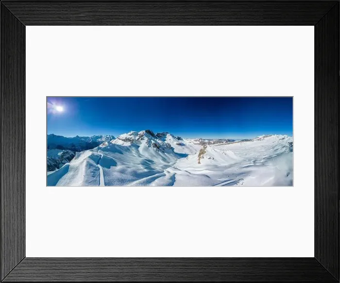 Framed Print : Ski slopes and mountains, Melchsee-Frutt mountain resort village, Switzerland in winter Framed Print : Ski slopes and mountains, Melchsee-Frutt mountain resort village, Switzerland in winter