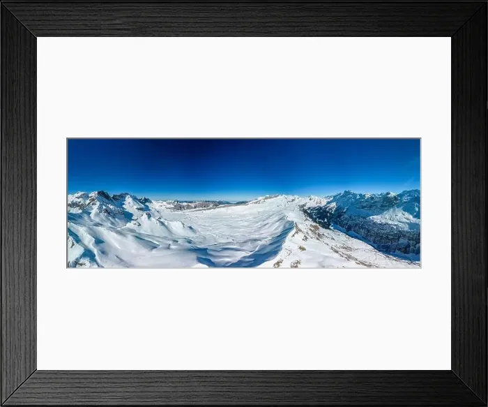Framed Print : Ski slopes and mountains, Melchsee-Frutt mountain resort village, Switzerland in winter Framed Print : Ski slopes and mountains, Melchsee-Frutt mountain resort village, Switzerland in winter