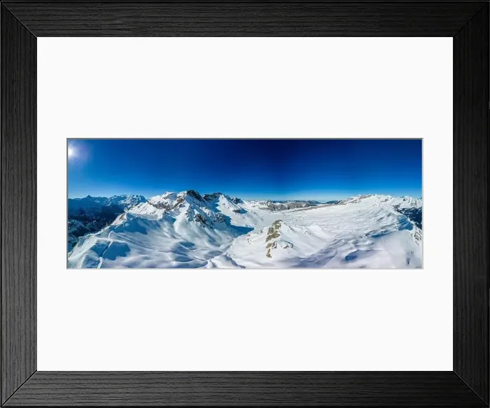 Framed Print : Ski slopes and mountains, Melchsee-Frutt mountain resort village, Switzerland in winter Framed Print : Ski slopes and mountains, Melchsee-Frutt mountain resort village, Switzerland in winter