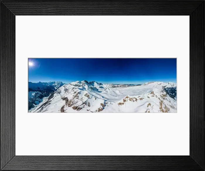 Framed Print : Ski slopes and mountains, Melchsee-Frutt mountain resort village, Switzerland in winter Framed Print : Ski slopes and mountains, Melchsee-Frutt mountain resort village, Switzerland in winter
