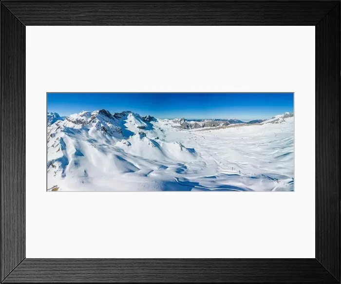 Framed Print : Ski slopes and mountains, Melchsee-Frutt mountain resort village, Switzerland in winter Framed Print : Ski slopes and mountains, Melchsee-Frutt mountain resort village, Switzerland in winter