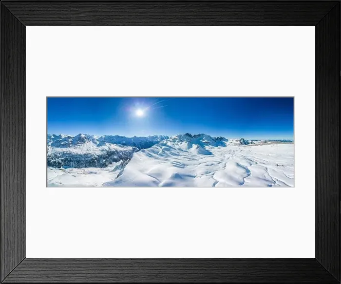Framed Print : Ski slopes and mountains, Melchsee-Frutt mountain resort village, Switzerland in winter Framed Print : Ski slopes and mountains, Melchsee-Frutt mountain resort village, Switzerland in winter