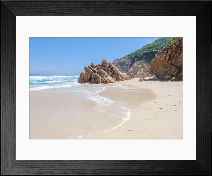 Framed Print : Kogelbay beach Western Cape South Africa, Kogelbay Rugged Coast Line with spectacular mountains Framed Print : Kogelbay beach Western Cape South Africa, Kogelbay Rugged Coast Line with spectacular mountains