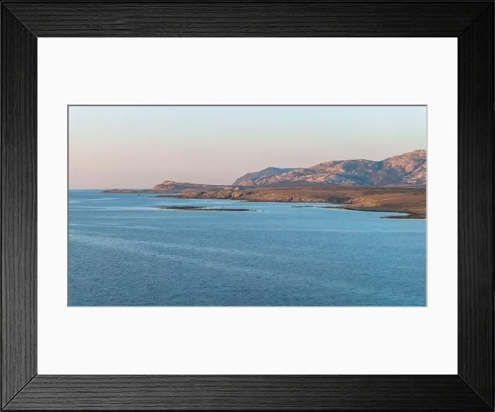 Framed Print : Aerial photo of the island of Isola Piana near Stintino and the beach of Spiaggia La Pelosa Framed Print : Aerial photo of the island of Isola Piana near Stintino and the beach of Spiaggia La Pelosa
