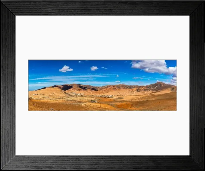 Framed Print : Betancuria National Park on the Fuerteventura Island Framed Print : Betancuria National Park on the Fuerteventura Island