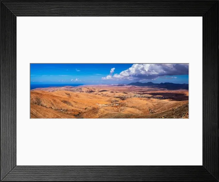 Framed Print : Betancuria National Park on the Fuerteventura Island Framed Print : Betancuria National Park on the Fuerteventura Island