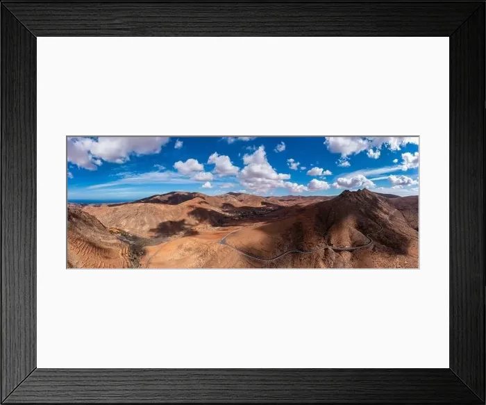 Framed Print : Betancuria National Park on the Fuerteventura Island Framed Print : Betancuria National Park on the Fuerteventura Island