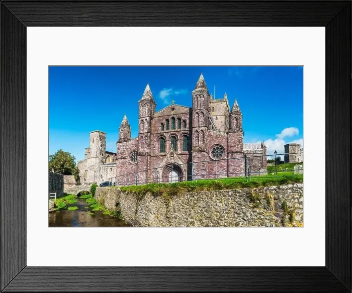 Framed Print : St Davids Cathedral, St Davids, Haverfordwest, Pembrokeshire, Wales, England Framed Print : St Davids Cathedral, St Davids, Haverfordwest, Pembrokeshire, Wales, England