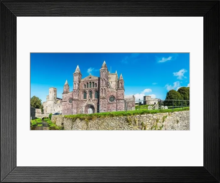 Framed Print : St Davids Cathedral, St Davids, Haverfordwest, Pembrokeshire, Wales, England Framed Print : St Davids Cathedral, St Davids, Haverfordwest, Pembrokeshire, Wales, England