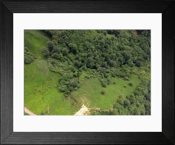 Framed Print : An aerial view of the villages of Rize, Turkey's most natural city Framed Print : An aerial view of the villages of Rize, Turkey's most natural city