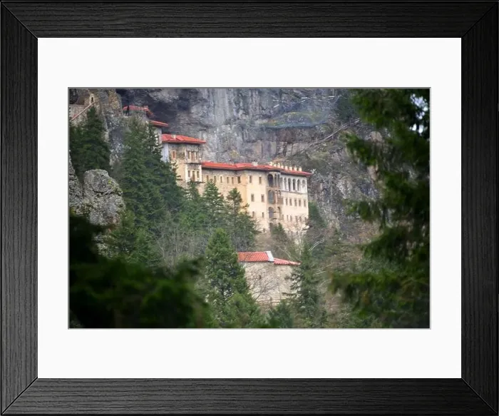 Framed Print : The Orthodox monastery of Sumela Framed Print : The Orthodox monastery of Sumela