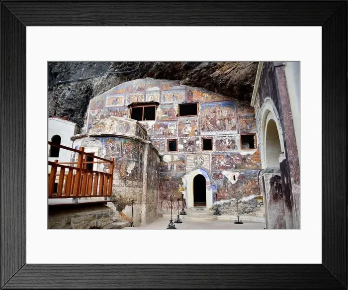 Framed Print : The Orthodox monastery of Sumela Framed Print : The Orthodox monastery of Sumela