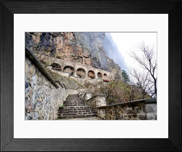 Framed Print : The Orthodox monastery of Sumela Framed Print : The Orthodox monastery of Sumela