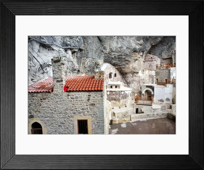 Framed Print : The Orthodox monastery of Sumela Framed Print : The Orthodox monastery of Sumela