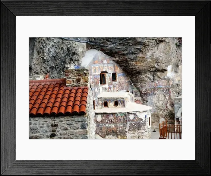 Framed Print : The Orthodox monastery of Sumela Framed Print : The Orthodox monastery of Sumela
