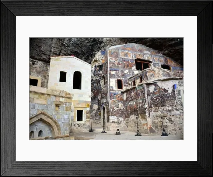 Framed Print : The Orthodox monastery of Sumela Framed Print : The Orthodox monastery of Sumela