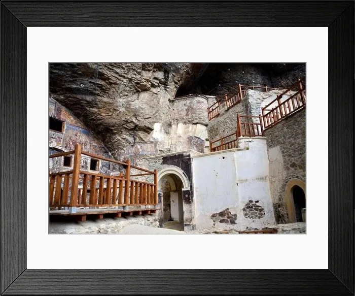 Framed Print : The Orthodox monastery of Sumela Framed Print : The Orthodox monastery of Sumela