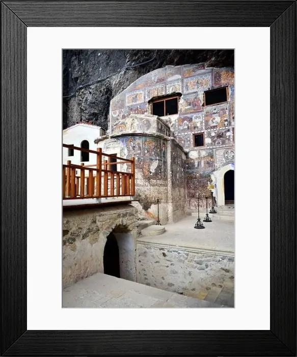 Framed Print : The Orthodox monastery of Sumela Framed Print : The Orthodox monastery of Sumela