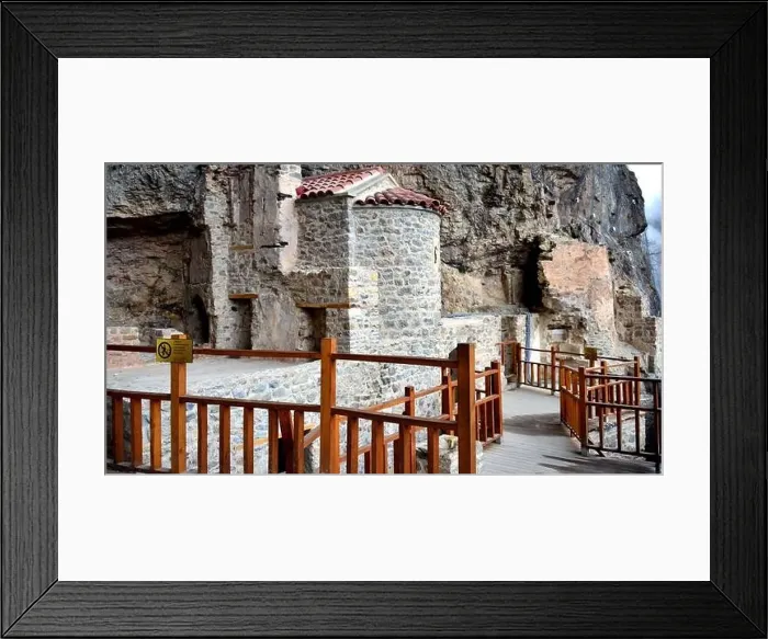 Framed Print : The Orthodox monastery of Sumela