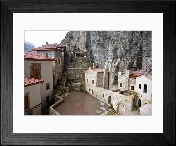 Framed Print : The Orthodox monastery of Sumela Framed Print : The Orthodox monastery of Sumela