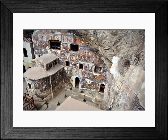 Framed Print : The Orthodox monastery of Sumela Framed Print : The Orthodox monastery of Sumela