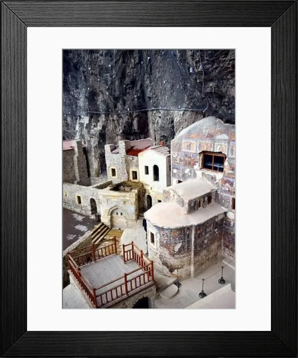 Framed Print : The Orthodox monastery of Sumela Framed Print : The Orthodox monastery of Sumela