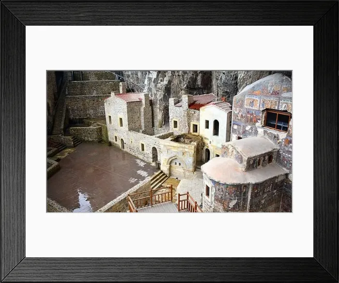 Framed Print : The Orthodox monastery of Sumela Framed Print : The Orthodox monastery of Sumela