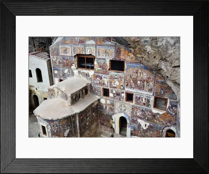 Framed Print : The Orthodox monastery of Sumela Framed Print : The Orthodox monastery of Sumela