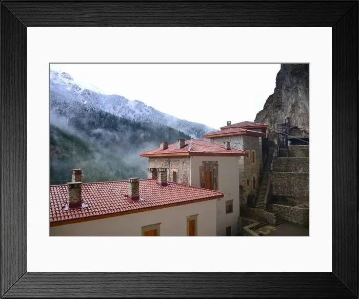 Framed Print : The Orthodox monastery of Sumela Framed Print : The Orthodox monastery of Sumela