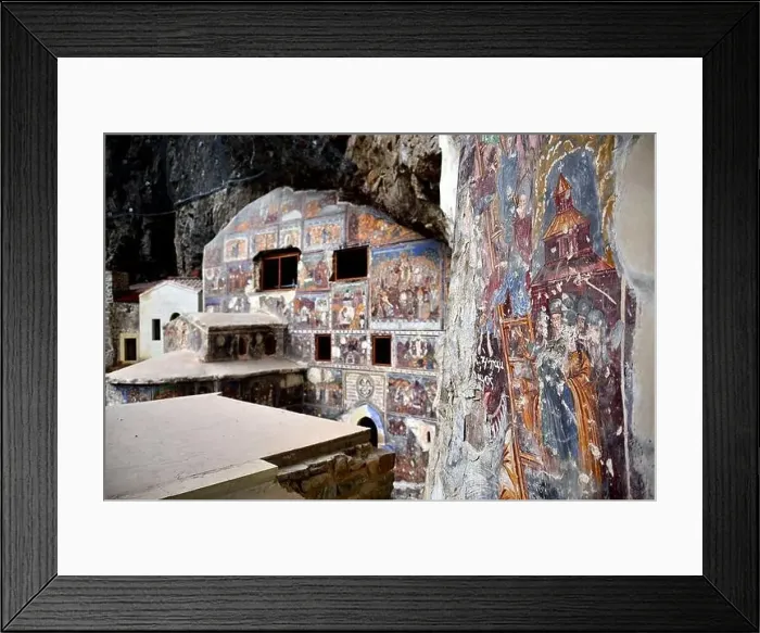 Framed Print : The Orthodox monastery of Sumela Framed Print : The Orthodox monastery of Sumela