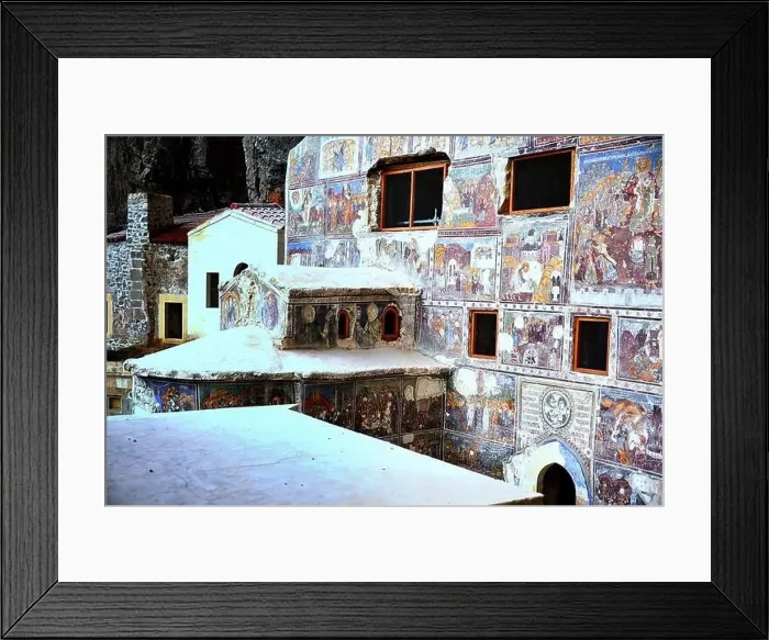 Framed Print : The Orthodox monastery of Sumela Framed Print : The Orthodox monastery of Sumela