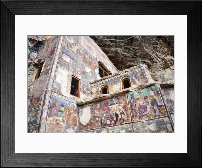 Framed Print : The Orthodox monastery of Sumela Framed Print : The Orthodox monastery of Sumela