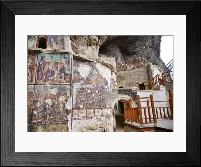 Framed Print : The Orthodox monastery of Sumela Framed Print : The Orthodox monastery of Sumela