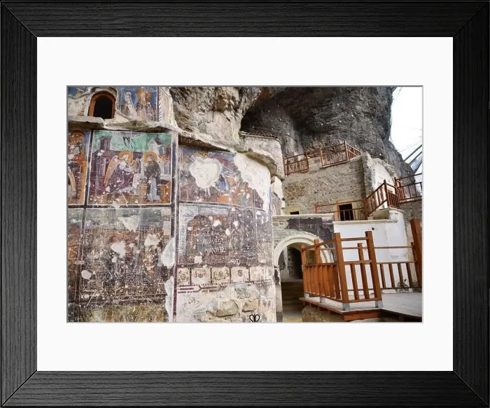 Framed Print : The Orthodox monastery of Sumela Framed Print : The Orthodox monastery of Sumela