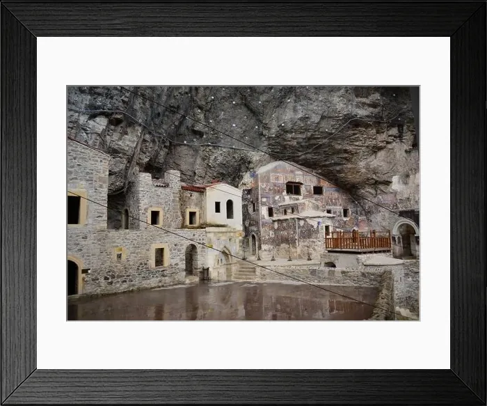 Framed Print : The Orthodox monastery of Sumela Framed Print : The Orthodox monastery of Sumela