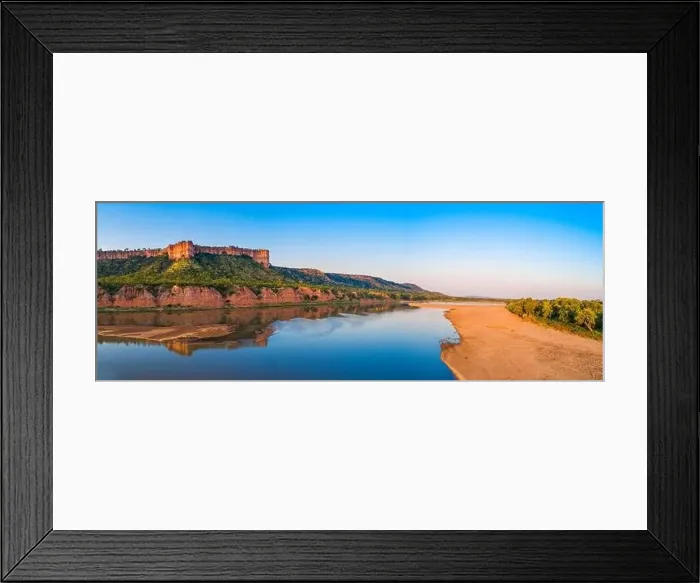 Framed Print : An aerial panoramic of the stunning Chilojo cliffs in Zimbabwe's Gonarezhou National park Framed Print : An aerial panoramic of the stunning Chilojo cliffs in Zimbabwe's Gonarezhou National park