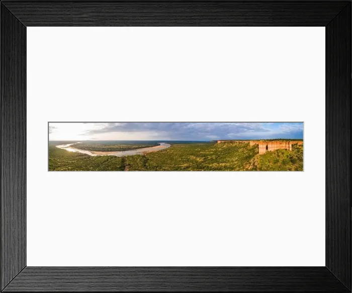 Framed Print : An aerial panoramic of the stunning Chilojo cliffs in Zimbabwe's Gonarezhou National park Framed Print : An aerial panoramic of the stunning Chilojo cliffs in Zimbabwe's Gonarezhou National park