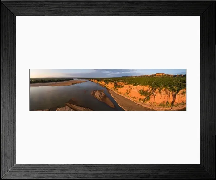 Framed Print : An aerial panoramic of the stunning Chilojo cliffs in Zimbabwe's Gonarezhou National park Framed Print : An aerial panoramic of the stunning Chilojo cliffs in Zimbabwe's Gonarezhou National park