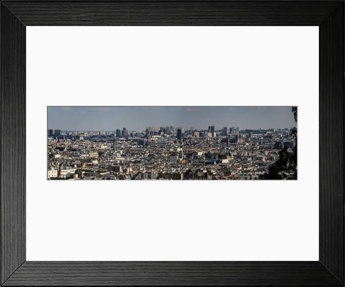 Framed Print : Paris, France, Europe, aerial view of the city Framed Print : Paris, France, Europe, aerial view of the city