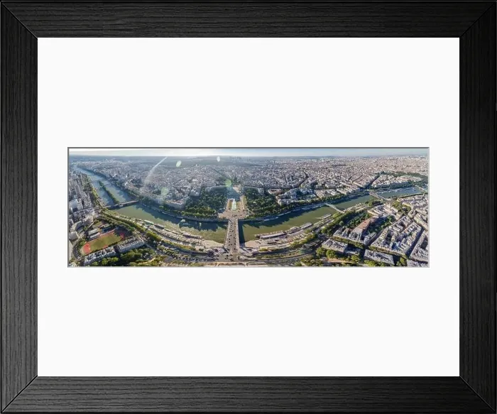 Framed Print : Paris, France, Europe, aerial view of the city Framed Print : Paris, France, Europe, aerial view of the city