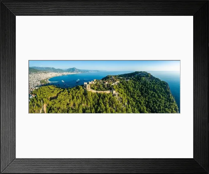 Framed Print : Alanya Castle and Marina from a drone, Alanya, Turkish Riviera on Mediterranean Coast, Antalya, Turkey Framed Print : Alanya Castle and Marina from a drone, Alanya, Turkish Riviera on Mediterranean Coast, Antalya, Turkey