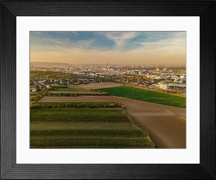 Framed Print : Drone aerial shot of Agriculture fields in southern Vienna Austria wheat and Vineyard fields Framed Print : Drone aerial shot of Agriculture fields in southern Vienna Austria wheat and Vineyard fields