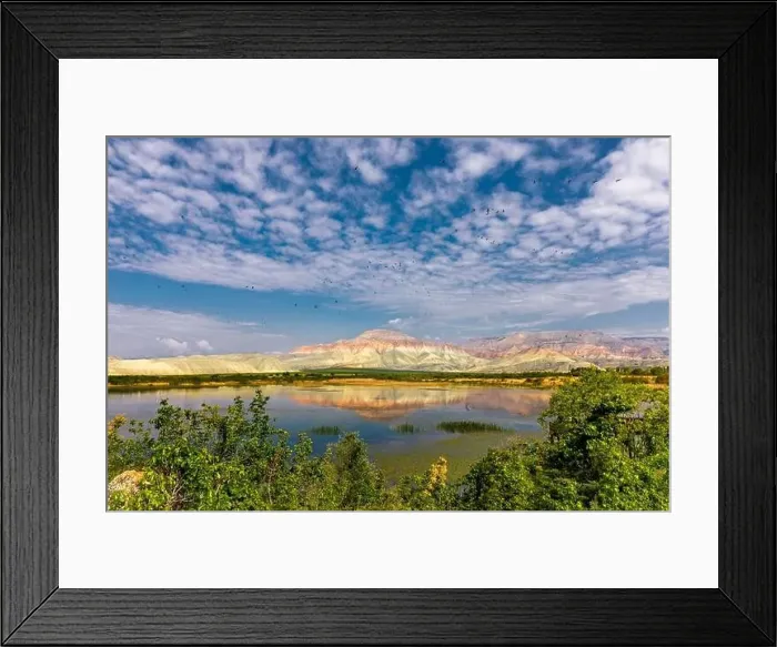 Framed Print : Aerial view of Ankara, Nallıhan Bird Paradise Framed Print : Aerial view of Ankara, Nallıhan Bird Paradise