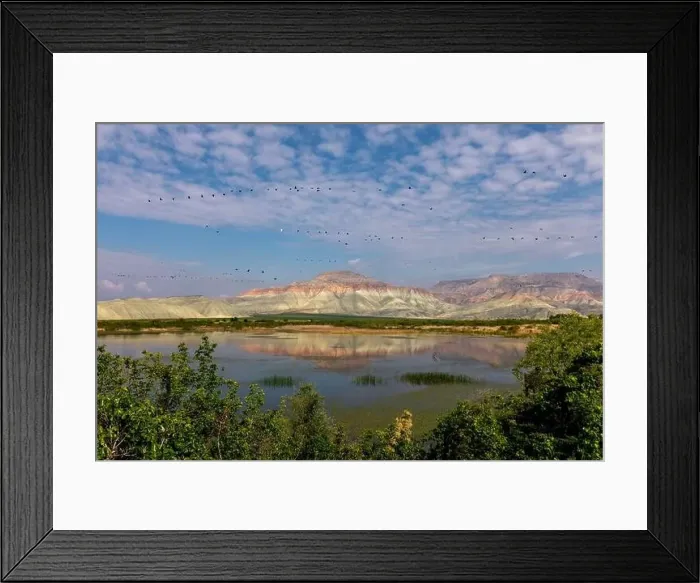 Framed Print : Aerial view of Ankara, Nallıhan Bird Paradise Framed Print : Aerial view of Ankara, Nallıhan Bird Paradise