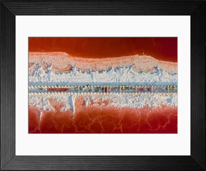 Framed Print : St Kilda Tracks Framed Print : St Kilda Tracks