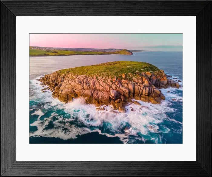 Framed Print : West Island aerial Framed Print : West Island aerial
