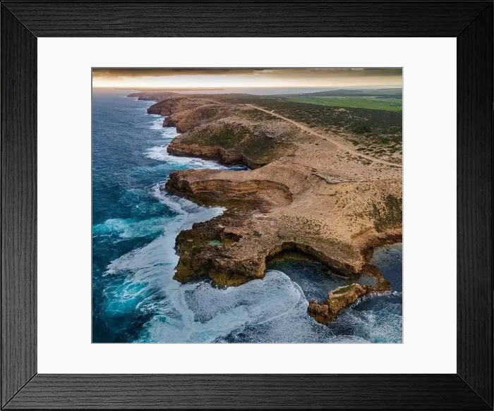 Framed Print : Rocky Cliffs and coves Framed Print : Rocky Cliffs and coves