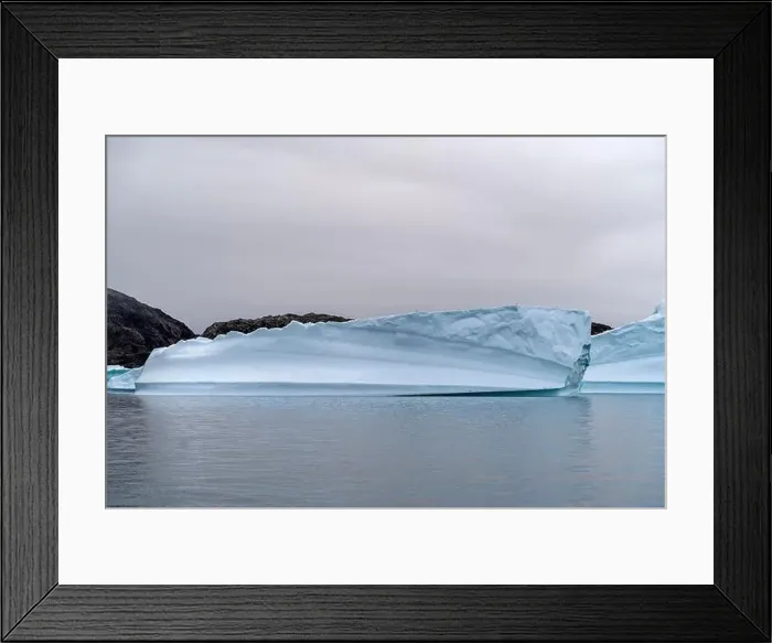 Framed Print : Arctic glaciers on arctic ocean in greenland Framed Print : Arctic glaciers on arctic ocean in greenland